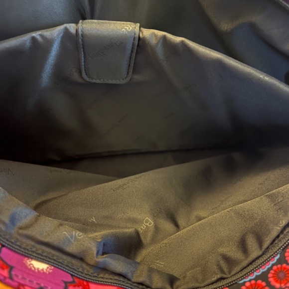 Vera Bradley Triple Compartment Travel Bag - Floral Fiesta NWT - Picture 3 of 5